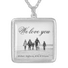 Amour pour maman Family Photo Collier