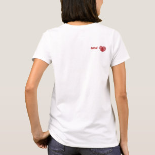 Amour Red Fingerprint Heart T-Shirt
