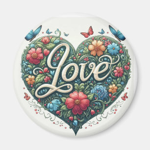 Amour romantique aimant