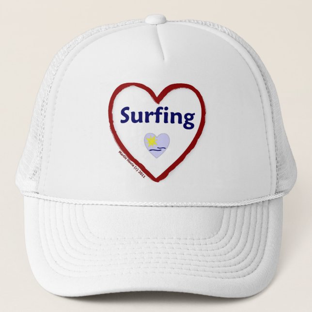Amour : Surf - Casquette (Devant)