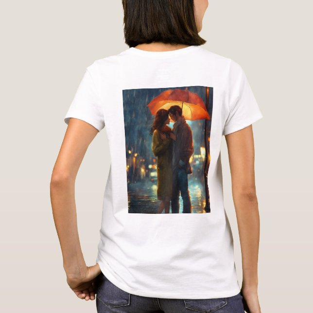 Amour - T-shirt Couple mignon (Dos)