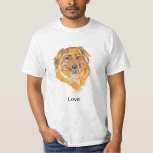Amour :  T-shirts de pensées de chien