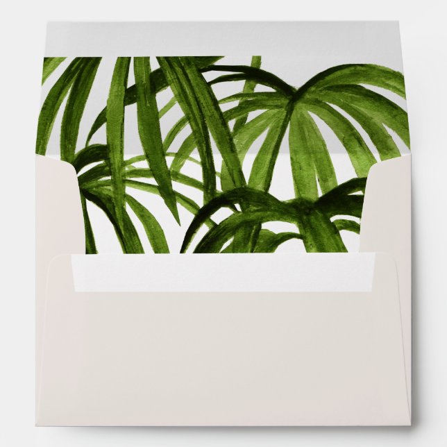 Amour tropical / Enveloppe (Dos (Bas))