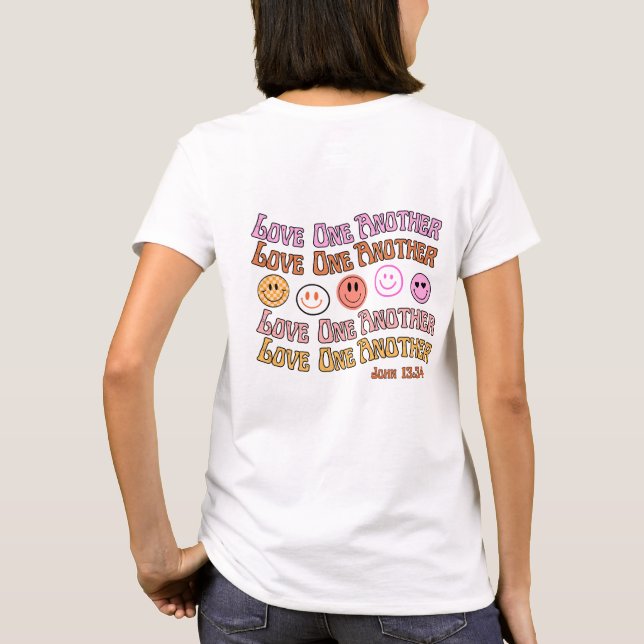 Amour Un Autre Jean 13:34 T-shirt (Dos)