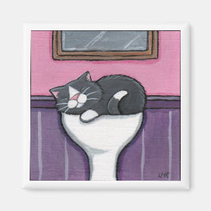 Amour v.3 - aimant d'évier de chat