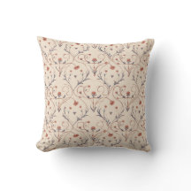 Amour Vine Throw Pillow 16" x 16"