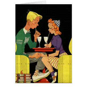 Amour vintage et romance, Ados à la boutique Soda