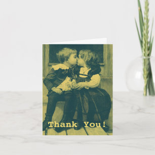 Amour vintage et Romance, Enfants Baiser Merci