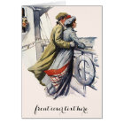 Amour vintage et romance, Nouveaux mariés sur bate