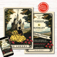 Amour vintage | Faire-part de mariage Tarot