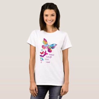 Amour vivant de rire de danse - le T-shirt des