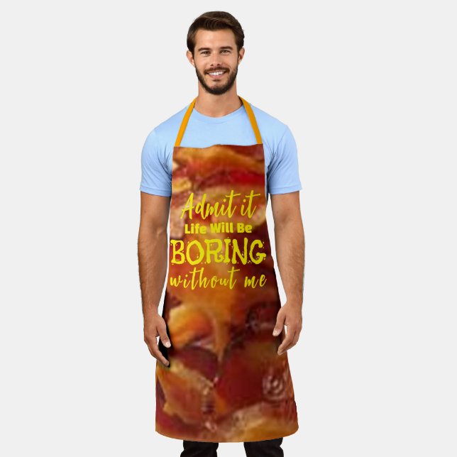 Amoureux de Bacon amusant Tabliers | Humour de via (Porté)