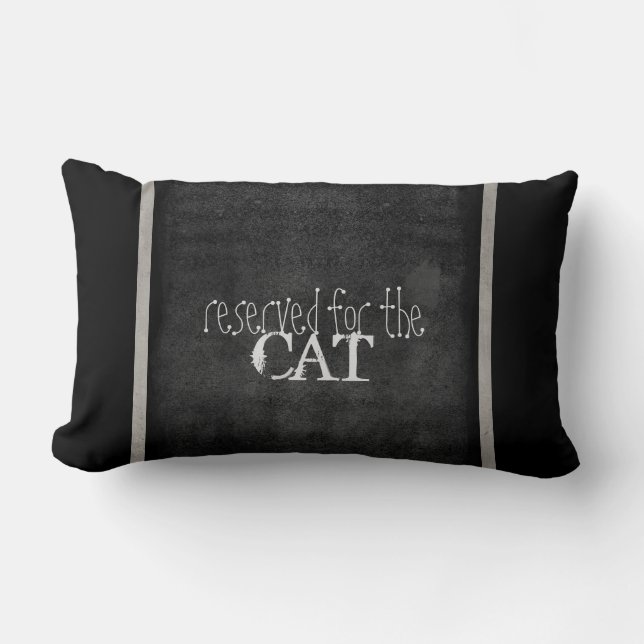 amoureux de les chats citent coussin humour gris e (Recto)