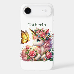 Amoureux de licorne mignonne fantasy ajouter nom