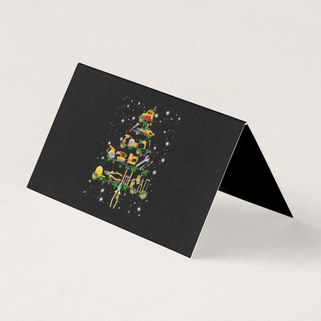 Amoureux de mécanique | Arbre de Noël mécanique (Front)