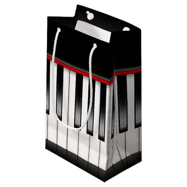 Amoureux de musique cool sac de soirée piano (Devant Angle)