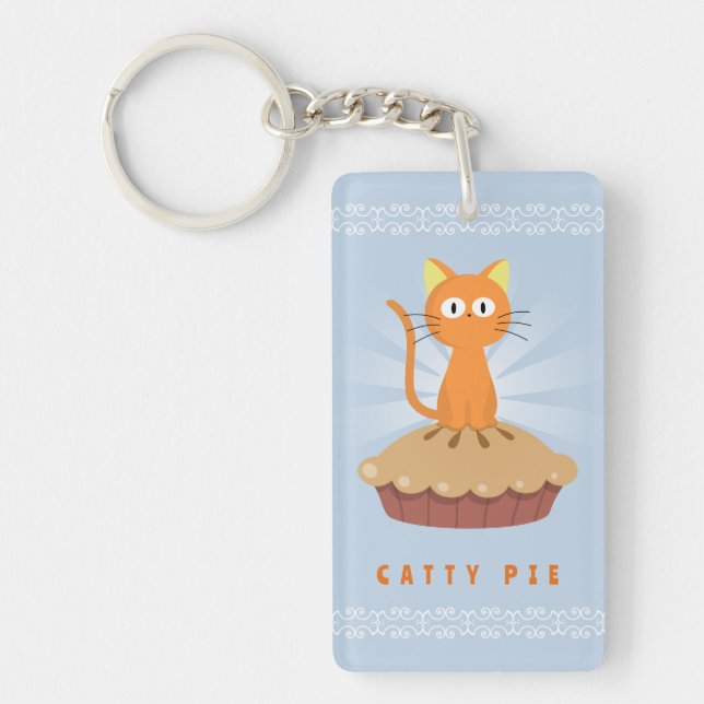 Amoureux des chats à tarte cuite (Devant)
