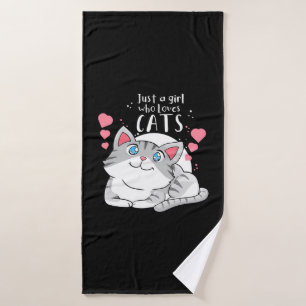 amoureux des chats Juste Une Fille Qui Aime Le Cha