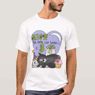 Amoureux des chats T-shirts et cadeaux 3e annivers