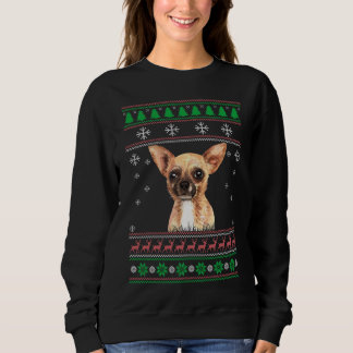 Amoureux des chiens de Chihuahua Vilant Noël Sweat