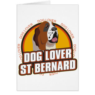 Amoureux des chiens de St Bernard
