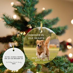 Amoureux des chiens Photo Pet Memory Ornement