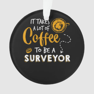 Amoureux du café Funny Surveyor Ingénieur Construc