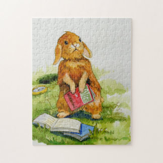 Amours de lapin pour lire le puzzle