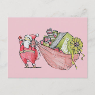 Amours du père noël pour lire la carte postale de