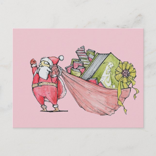 Amours du père noël pour lire la carte postale de (Devant)