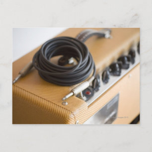 Amp and Cable Postcard