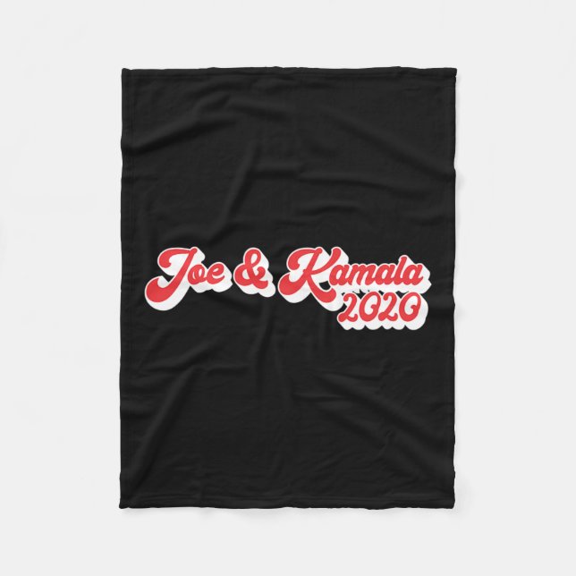 &amp; Kamala 2020 Kamala Harris 2024 Election Anti Fleece Blanket (Front)