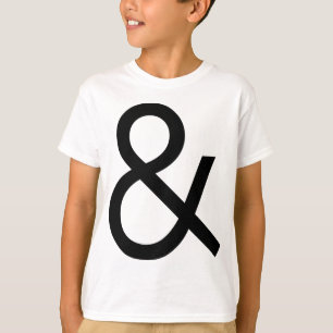 Ampersand - Black on light T-Shirt