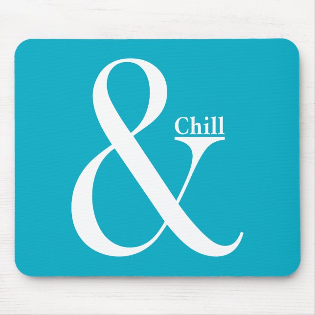 Ampersand Chill Mouse Pad (Front)