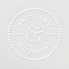 Ampersand classique Couples personnalisés Mariage