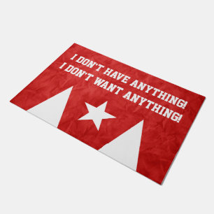 ampersand - DIY - Add your own sign, text & ideas Doormat