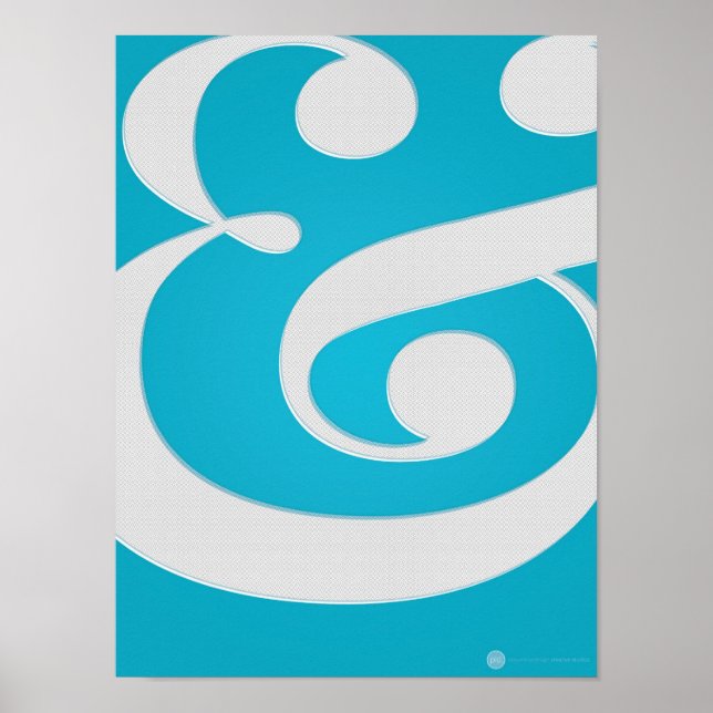Ampersand "&" inspired Poster (Front)