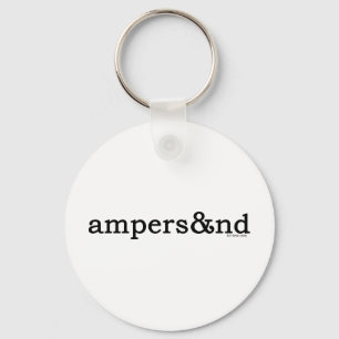 Ampersand Keychain