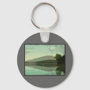 Ampersand Mountain at Round Lake (Middle Saranac) Keychain