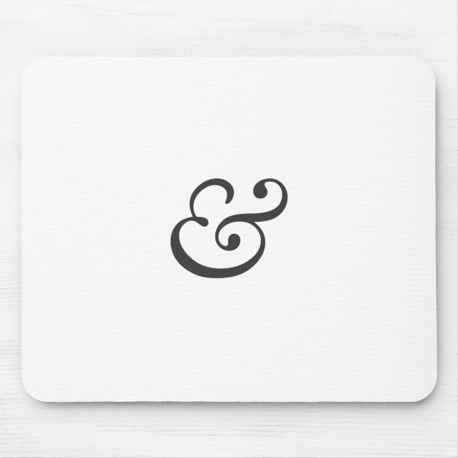 Ampersand Mouse Pad (Front)