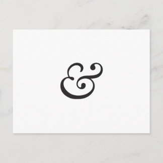 Ampersand Postcard