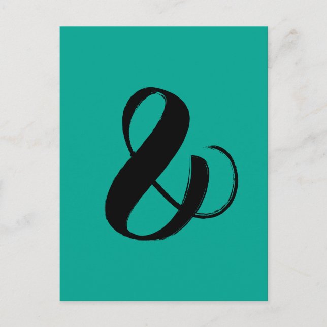 Ampersand postcard (Front)