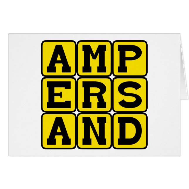 Ampersand, Type de ponctuation (Devant horizontal)