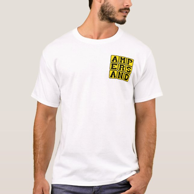 Ampersand, Type of Punctuation T-Shirt (Front)