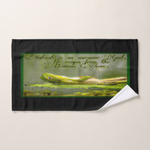 Amphibian Models: Frog Laze 01-02 Bath Towel Set