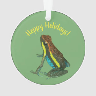 AmphibiaWeb - Hoppy Holidays Ornament