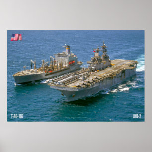 AMPHIBIOUS ASSAULT SHIP – LHD-2 POSTER