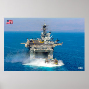 AMPHIBIOUS ASSAULT SHIP – LHD-8 POSTER