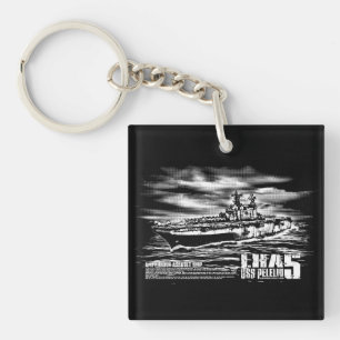 Amphibious assault ship Peleliu Aif keychain