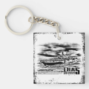 Amphibious assault ship Peleliu Aif keychain